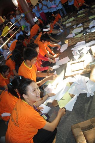 Chùm ảnh khóa tu mùa hè chùa Liên Trì: Sôi nổi cuộc thi “Rung Chuông Chùa”