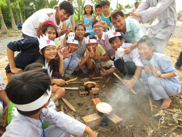 Long An: Chùm ảnh nốt cảm xúc thăng trầm khó tả của khóa tu mùa hè tại chùa Khánh Ninh ngày thứ 2