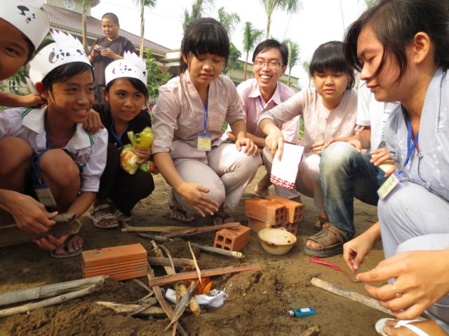 Long An: Chùm ảnh nốt cảm xúc thăng trầm khó tả của khóa tu mùa hè tại chùa Khánh Ninh ngày thứ 2