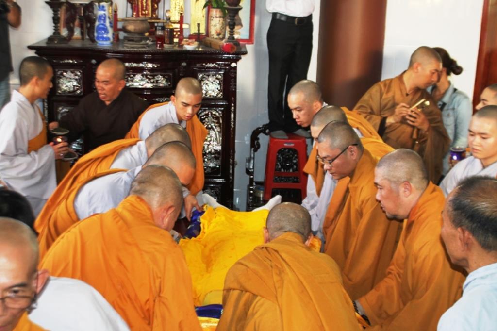 Đồng Tháp: Nhập Kim Quang HT. Thích Viên Minh