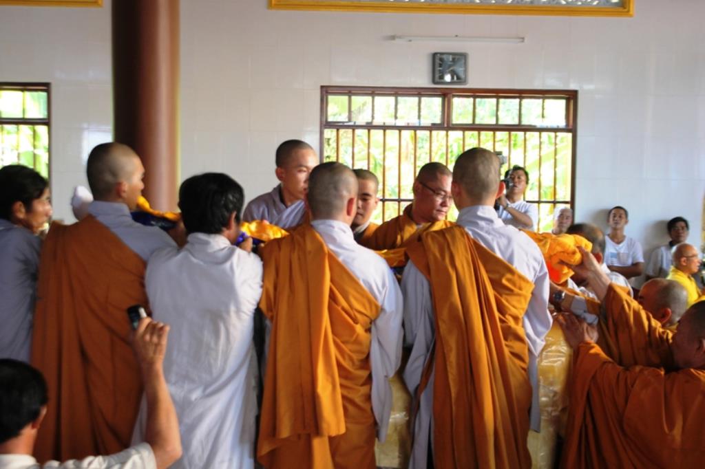 Đồng Tháp: Nhập Kim Quang HT. Thích Viên Minh