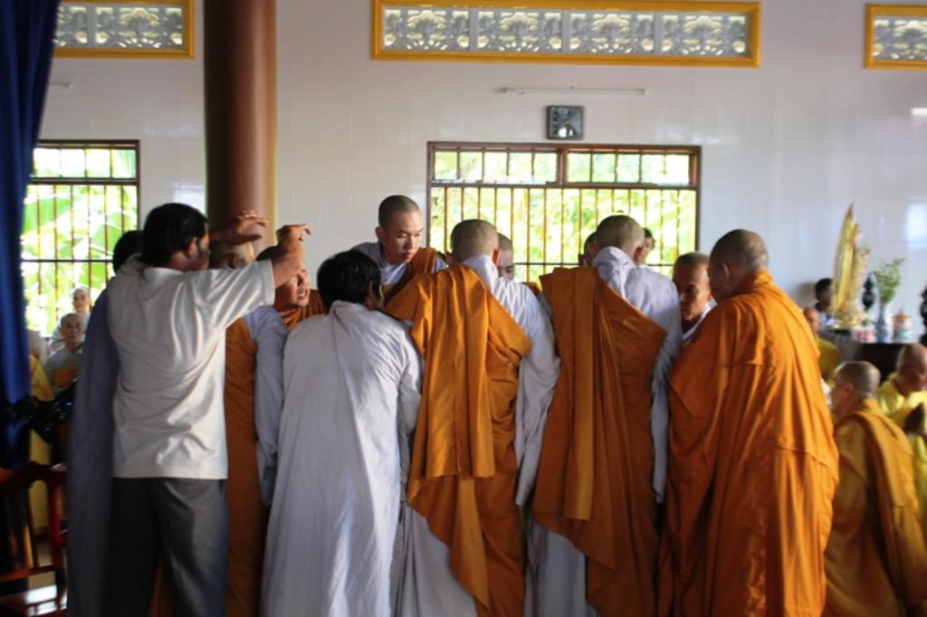 Đồng Tháp: Nhập Kim Quang HT. Thích Viên Minh