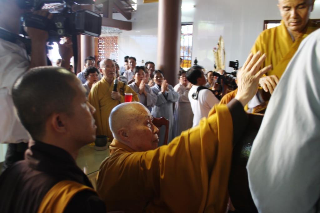 Đồng Tháp: Nhập Kim Quang HT. Thích Viên Minh