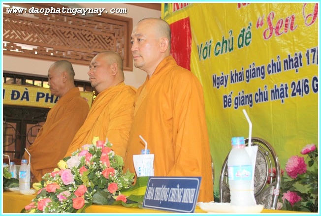 Bình Dương:  Khai Mạc Khóa Tu : Sen Thơm Mùa Hạ - Lần II