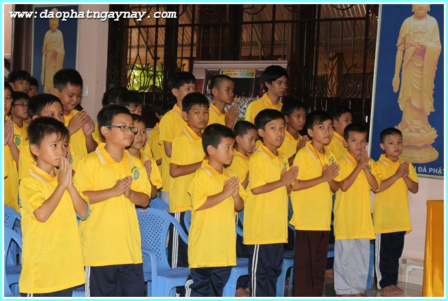 Bình Dương:  Khai Mạc Khóa Tu : Sen Thơm Mùa Hạ - Lần II