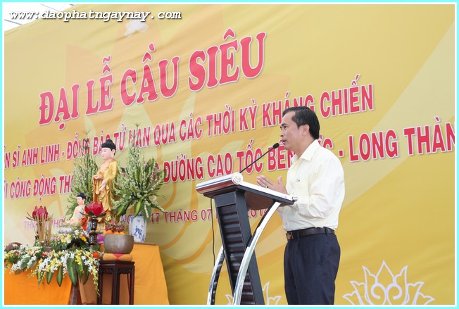 TP.Hồ Chí Minh:  Lễ cầu siêu - cầu an  khởi công động thổ xây dựng đường cao tốc Bến Lức - Long Thành