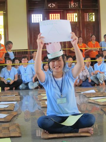 Chùm ảnh khóa tu mùa hè chùa Liên Trì: Sôi nổi cuộc thi “Rung Chuông Chùa”