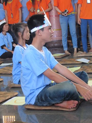 Chùm ảnh khóa tu mùa hè chùa Liên Trì: Sôi nổi cuộc thi “Rung Chuông Chùa”