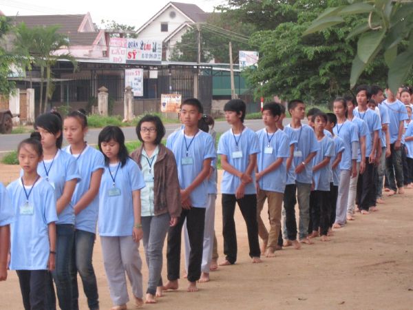Đăk Lăk: Chùm ảnh ngày cuối khóa tu mùa hè Thiện Tài Đồng Tử - chùa Liên Trì