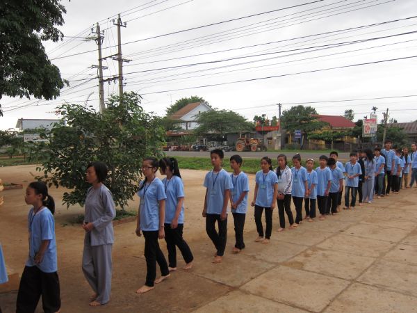 Đăk Lăk: Chùm ảnh ngày cuối khóa tu mùa hè Thiện Tài Đồng Tử - chùa Liên Trì