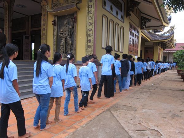Đăk Lăk: Chùm ảnh ngày cuối khóa tu mùa hè Thiện Tài Đồng Tử - chùa Liên Trì