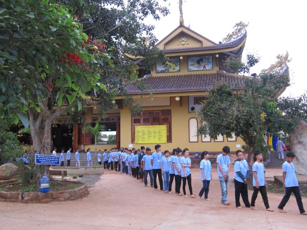 Đăk Lăk: Chùm ảnh ngày cuối khóa tu mùa hè Thiện Tài Đồng Tử - chùa Liên Trì