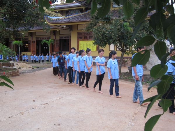 Đăk Lăk: Chùm ảnh ngày cuối khóa tu mùa hè Thiện Tài Đồng Tử - chùa Liên Trì