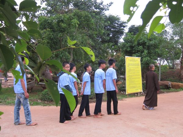 Đăk Lăk: Chùm ảnh ngày cuối khóa tu mùa hè Thiện Tài Đồng Tử - chùa Liên Trì