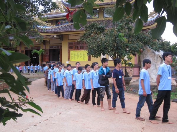 Đăk Lăk: Chùm ảnh ngày cuối khóa tu mùa hè Thiện Tài Đồng Tử - chùa Liên Trì