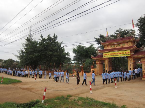 Đăk Lăk: Chùm ảnh ngày cuối khóa tu mùa hè Thiện Tài Đồng Tử - chùa Liên Trì