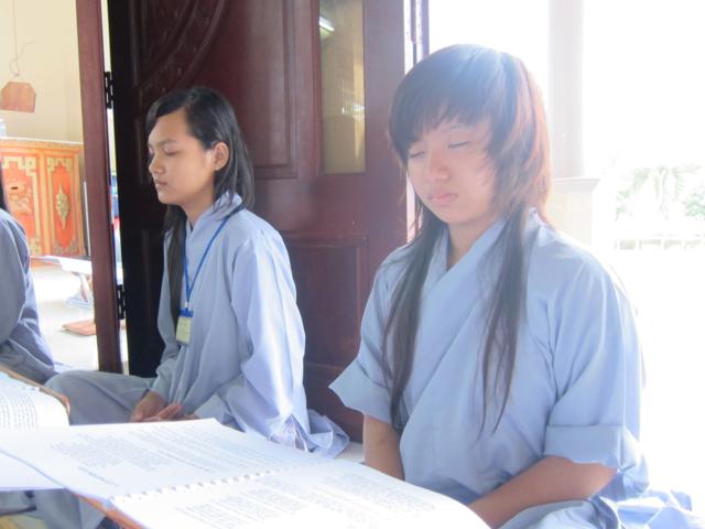 Long An: Chùm ảnh nốt cảm xúc thăng trầm khó tả của khóa tu mùa hè tại chùa Khánh Ninh ngày thứ 2