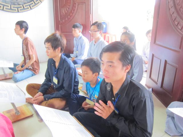 Long An: Chùm ảnh nốt cảm xúc thăng trầm khó tả của khóa tu mùa hè tại chùa Khánh Ninh ngày thứ 2