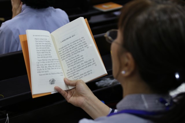 Phút giây chánh niệm với Khóa tu Ngày An Lạc tại Chùa Giác Ngộ - Ngày 18/06/2022