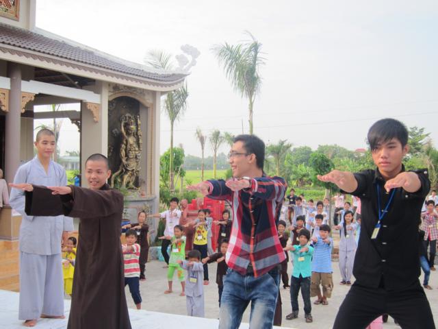 Long An: Chùm ảnh nốt cảm xúc thăng trầm khó tả của khóa tu mùa hè tại chùa Khánh Ninh ngày thứ 2