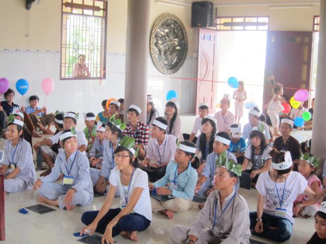 Long An: Chùm ảnh nốt cảm xúc thăng trầm khó tả của khóa tu mùa hè tại chùa Khánh Ninh ngày thứ 2
