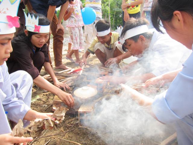 Long An: Chùm ảnh nốt cảm xúc thăng trầm khó tả của khóa tu mùa hè tại chùa Khánh Ninh ngày thứ 2