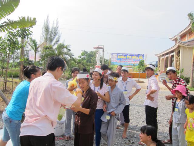 Long An: Chùm ảnh nốt cảm xúc thăng trầm khó tả của khóa tu mùa hè tại chùa Khánh Ninh ngày thứ 2