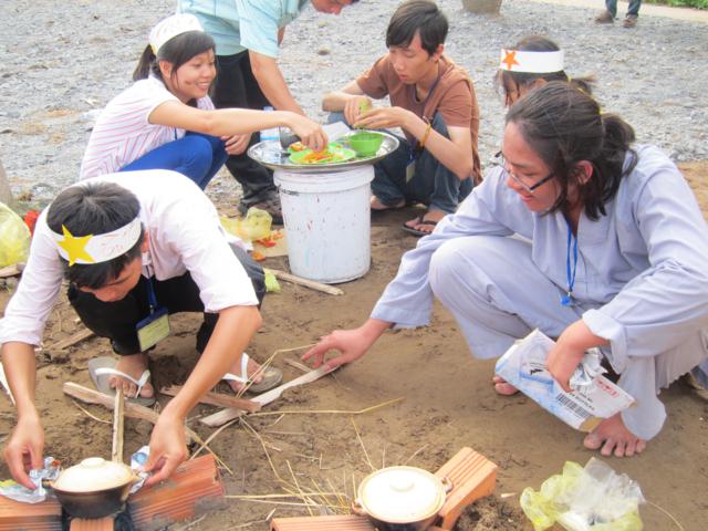 Long An: Chùm ảnh nốt cảm xúc thăng trầm khó tả của khóa tu mùa hè tại chùa Khánh Ninh ngày thứ 2
