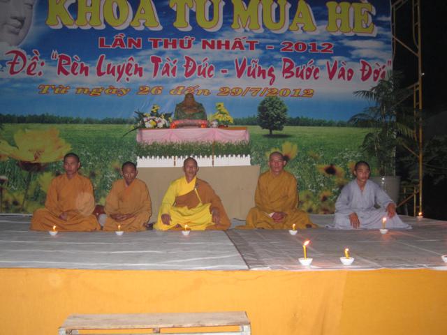 Long An: Chùm ảnh nốt cảm xúc thăng trầm khó tả của khóa tu mùa hè tại chùa Khánh Ninh ngày thứ 2