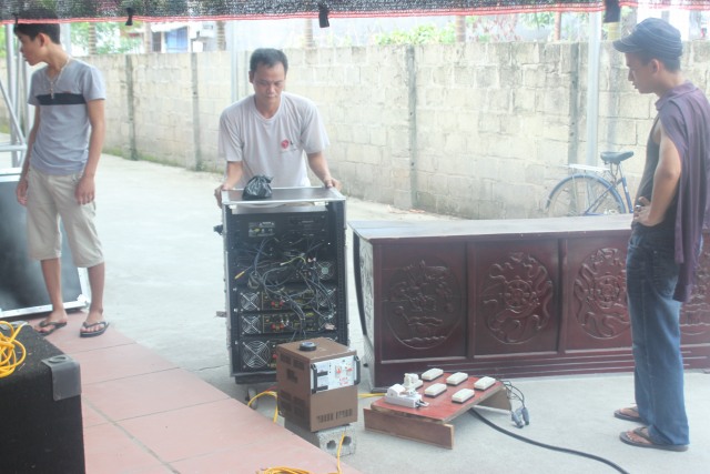 Thái Bình: Công tác chuẩn bị khóa tu mùa hè lần thứ tư năm 2014.