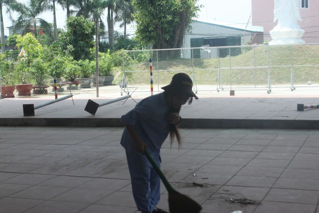 Thái Bình: Công tác chuẩn bị khóa tu mùa hè lần thứ tư năm 2014.