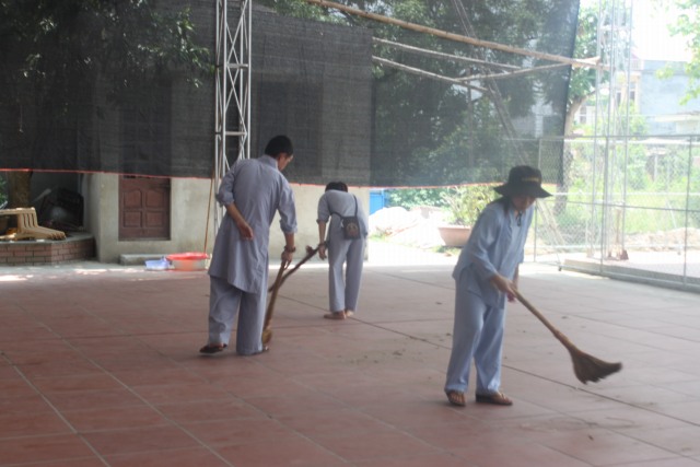 Thái Bình: Công tác chuẩn bị khóa tu mùa hè lần thứ tư năm 2014.