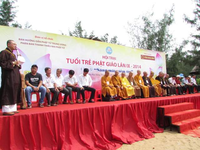 Ban hướng dẫn Phật tử trung ương: khai mạc Hội trại Tuổi trẻ Phật giáo lần IX &quot;Sáng mãi niềm tin&quot;