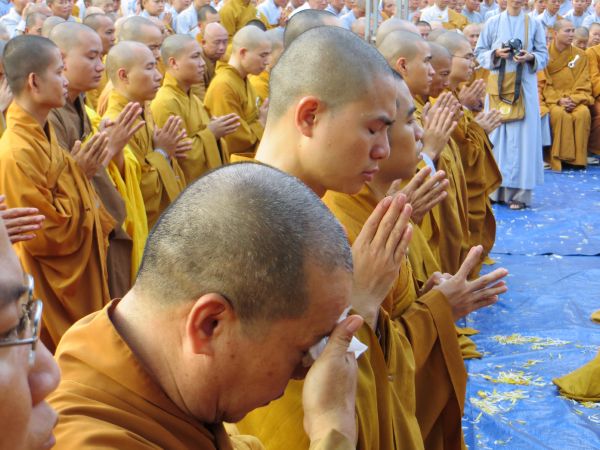 Vĩnh Long: Xúc động chùm ảnh lễ tiễn đưa HT. Thích Đắc Pháp về cõi Phật