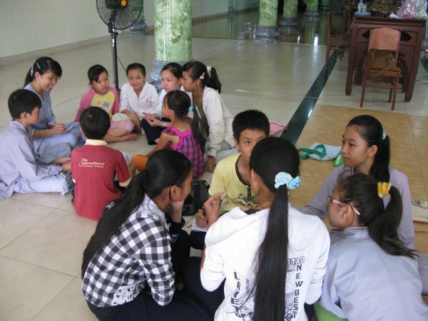 Hóc Môn: Chùa Pháp Bửu mỡ lớp giáo lý dành cho các em thanh thiếu niên