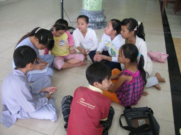 Hóc Môn: Chùa Pháp Bửu mỡ lớp giáo lý dành cho các em thanh thiếu niên