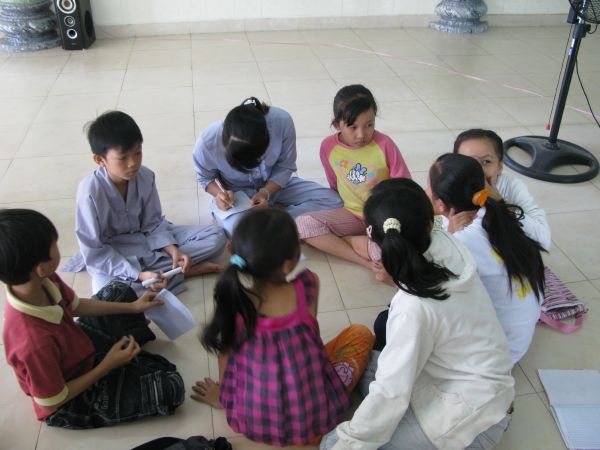 Hóc Môn: Chùa Pháp Bửu mỡ lớp giáo lý dành cho các em thanh thiếu niên
