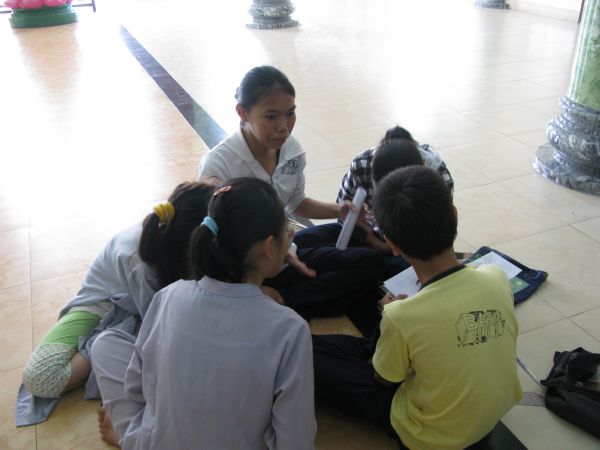 Hóc Môn: Chùa Pháp Bửu mỡ lớp giáo lý dành cho các em thanh thiếu niên