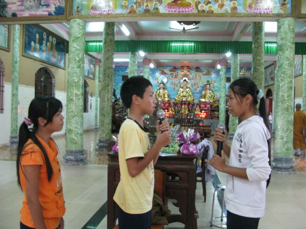 Hóc Môn: Chùa Pháp Bửu mỡ lớp giáo lý dành cho các em thanh thiếu niên