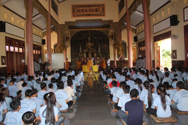 Đăk Lăk: Chùm ảnh ngày cuối khóa tu mùa hè Thiện Tài Đồng Tử - chùa Liên Trì