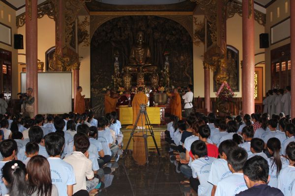 Đăk Lăk: Chùm ảnh ngày cuối khóa tu mùa hè Thiện Tài Đồng Tử - chùa Liên Trì