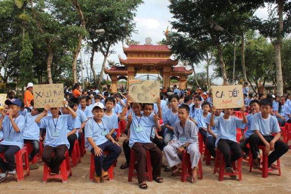 Đăk Lăk: Chùm ảnh ngày cuối khóa tu mùa hè Thiện Tài Đồng Tử - chùa Liên Trì