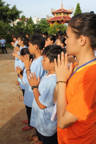 Đăk Lăk: Chùm ảnh ngày cuối khóa tu mùa hè Thiện Tài Đồng Tử - chùa Liên Trì