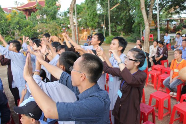 Đăk Lăk: Chùm ảnh ngày cuối khóa tu mùa hè Thiện Tài Đồng Tử - chùa Liên Trì