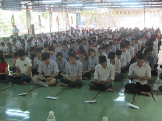 Chùa Linh Sơn Pháp Ấn tổ chức khóa tu mùa hè lần thứ V