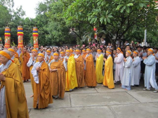 Lễ Tưởng niệm và cung tống Kim quang cố Đại lão HT. Thích Chí Tín