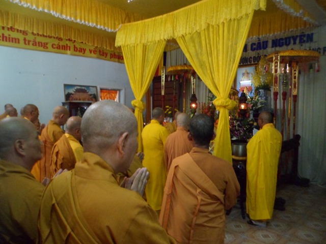 Lễ húy nhật cố đại lão Hòa Thượng thượng Đồng hạ Huy