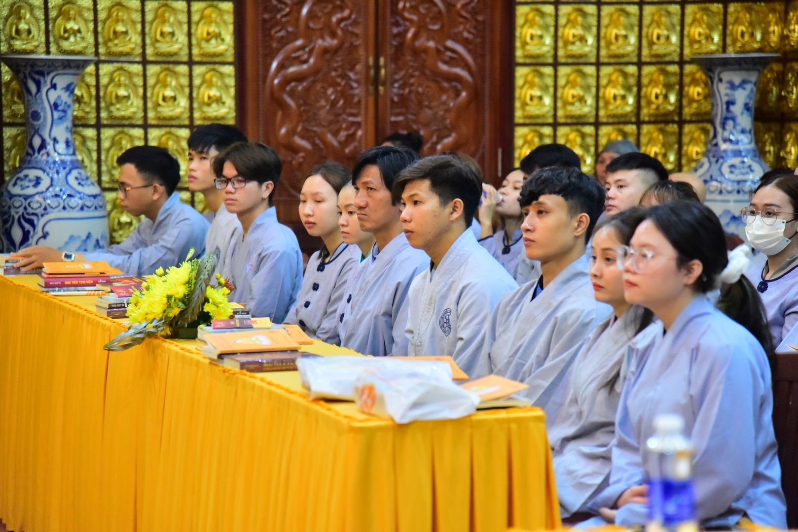 601 thiện nam, tín nữ nữ chính thức trở thành đệ tử Phật tại chùa Giác Ngộ