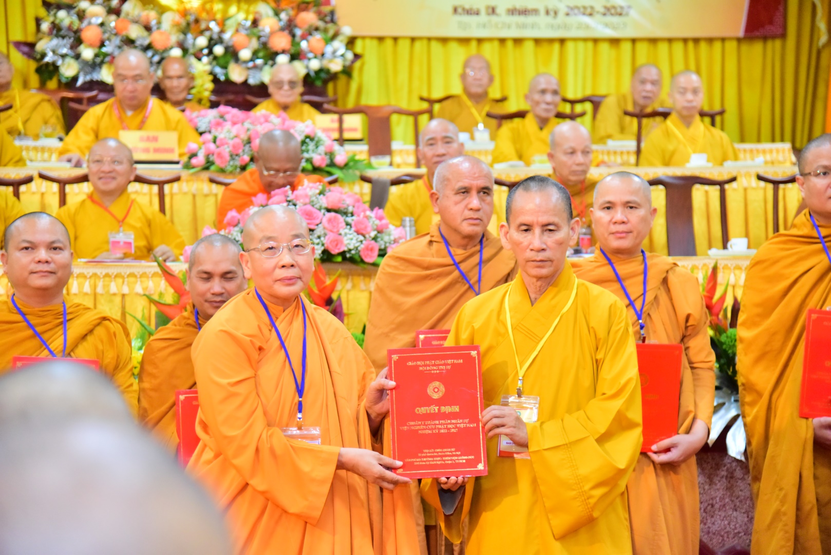 Viện Nghiên cứu Phật học Việt Nam công bố nhân sự nhiệm kỳ 2022 - 2027