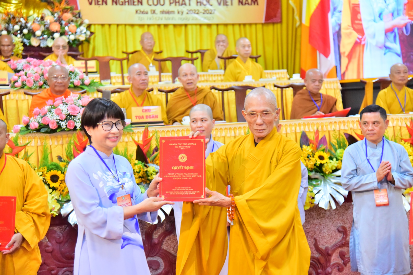 Viện Nghiên cứu Phật học Việt Nam công bố nhân sự nhiệm kỳ 2022 - 2027